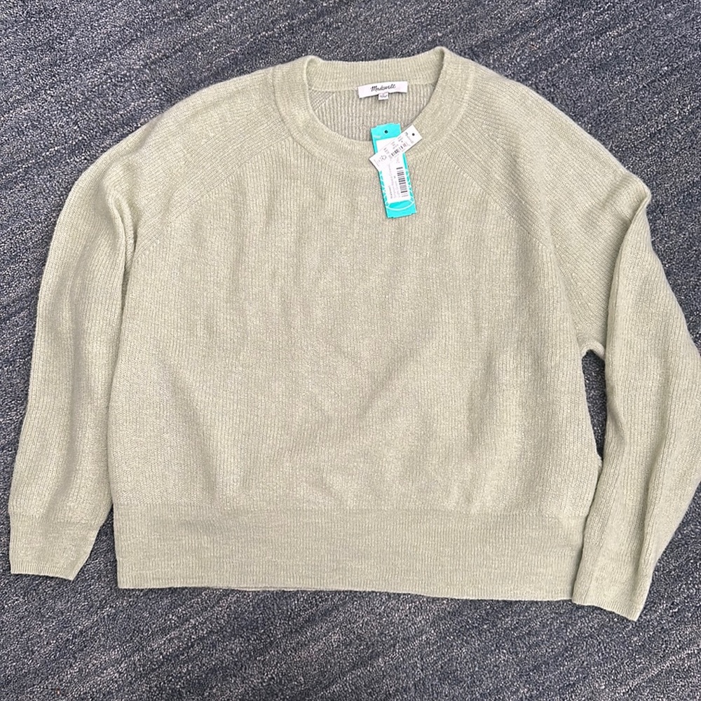 NWT Madewell Simpson Alpaca Crewneck Sweater